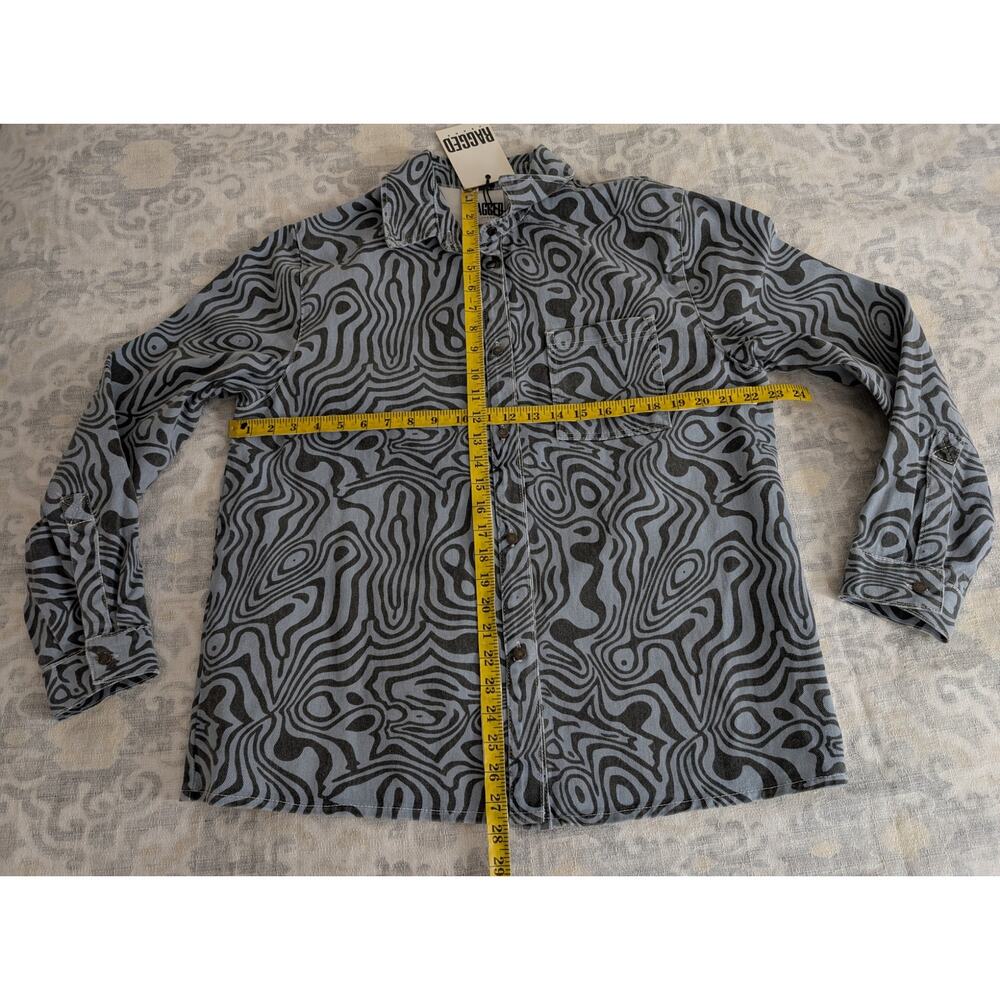 NWT Ragged Priest Ragged Jeans Zane Long Sleeve Shirt - Picture 12 of 15